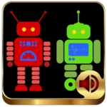 robot voice ringtones android application logo